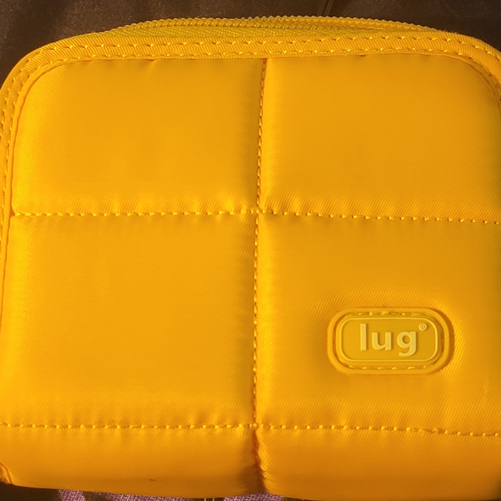 Lug Yellow Quilted Wallet